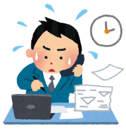 働きながら転職活動をする人